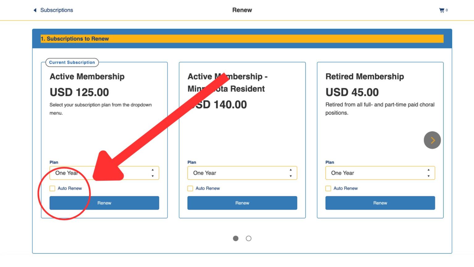 Auto-Renewal Launched for ACDA Members
